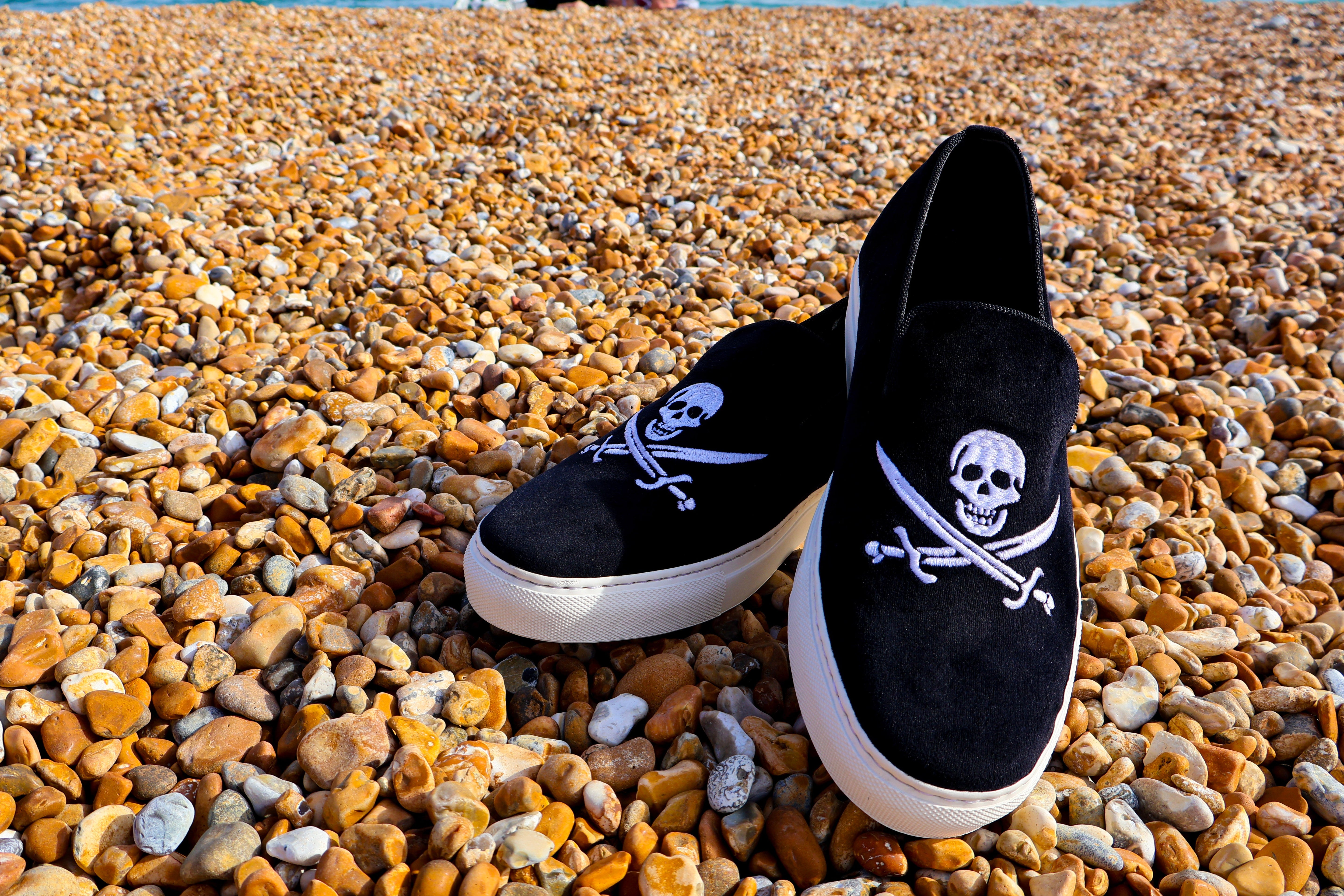 Jolly Roger Deck Shoes by May Anthony