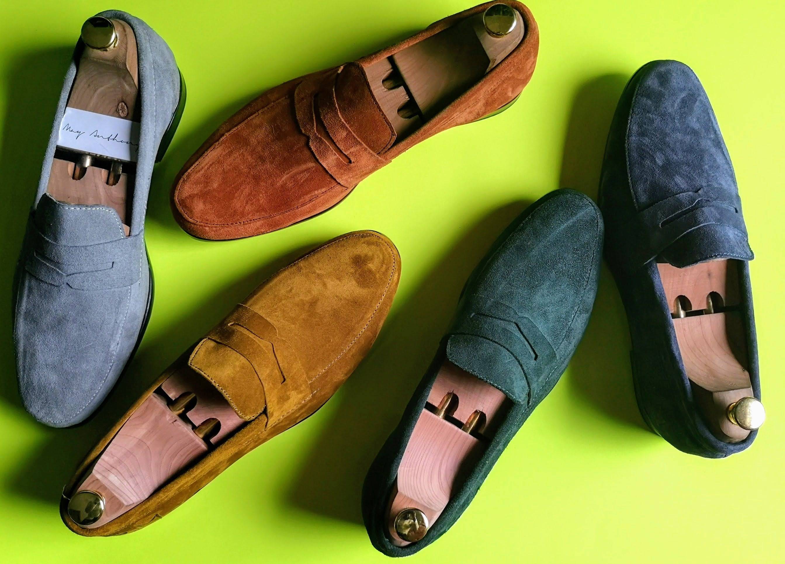 Logan Suede Loafers - May Anthony