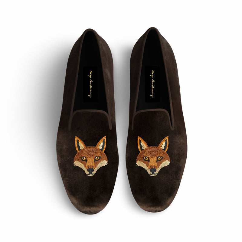 A Pair of Reynard Loafers in Brown by May Anthony