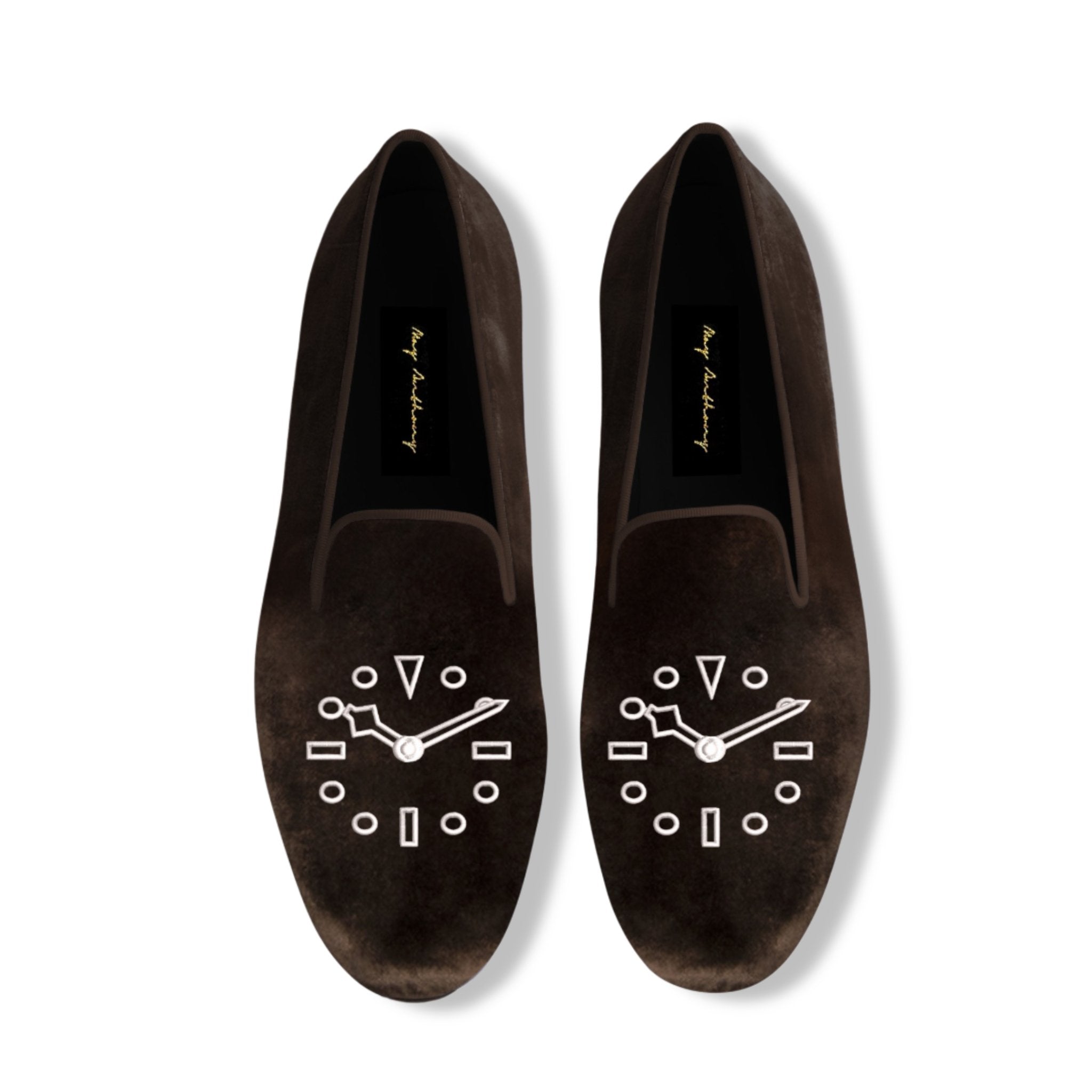 A Pair of The 58 Loafers in Brown by May Anthony