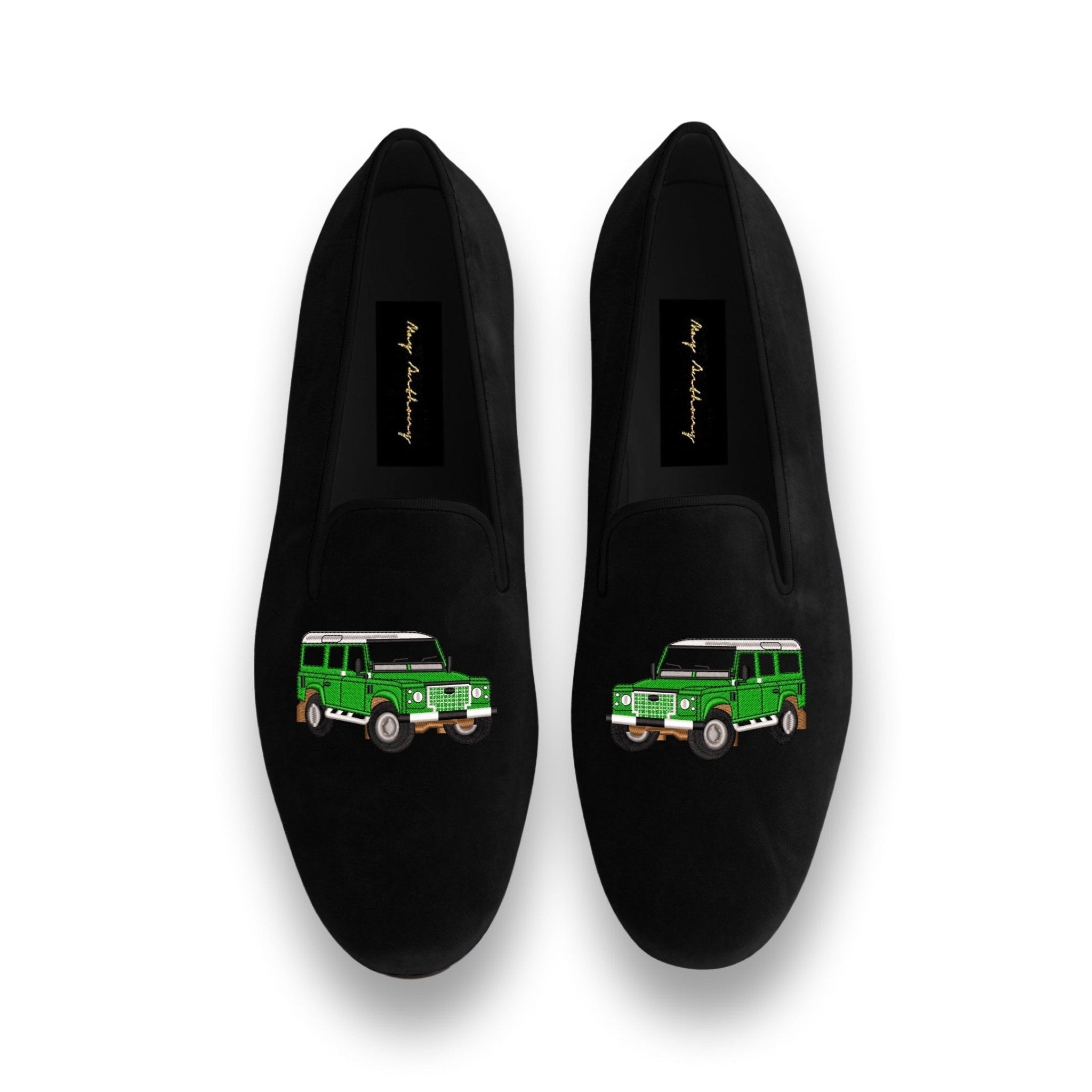 A Pair of Defender Loafers in Black by May Anthony