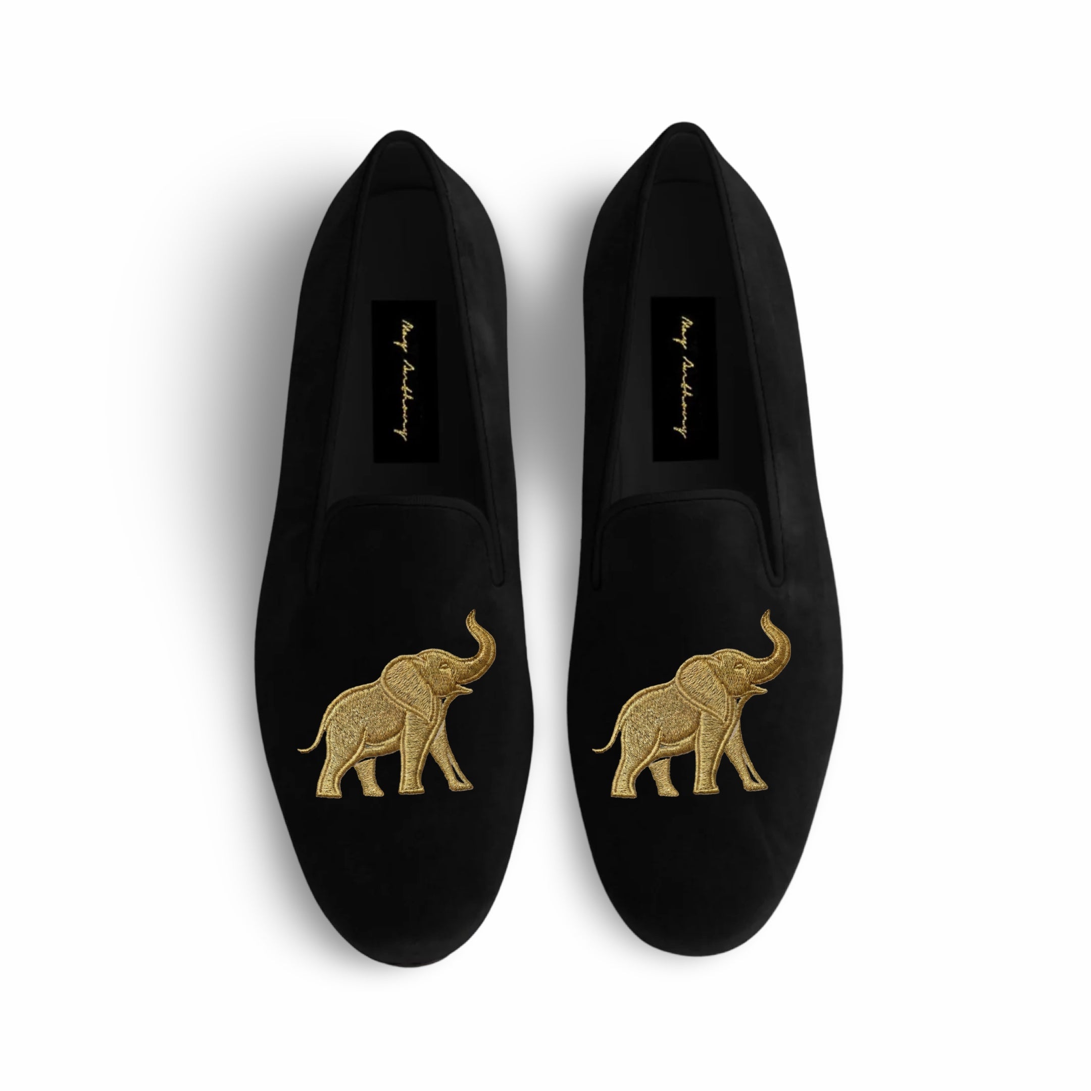 A Pair of Erin Loafers in Black by May Anthony