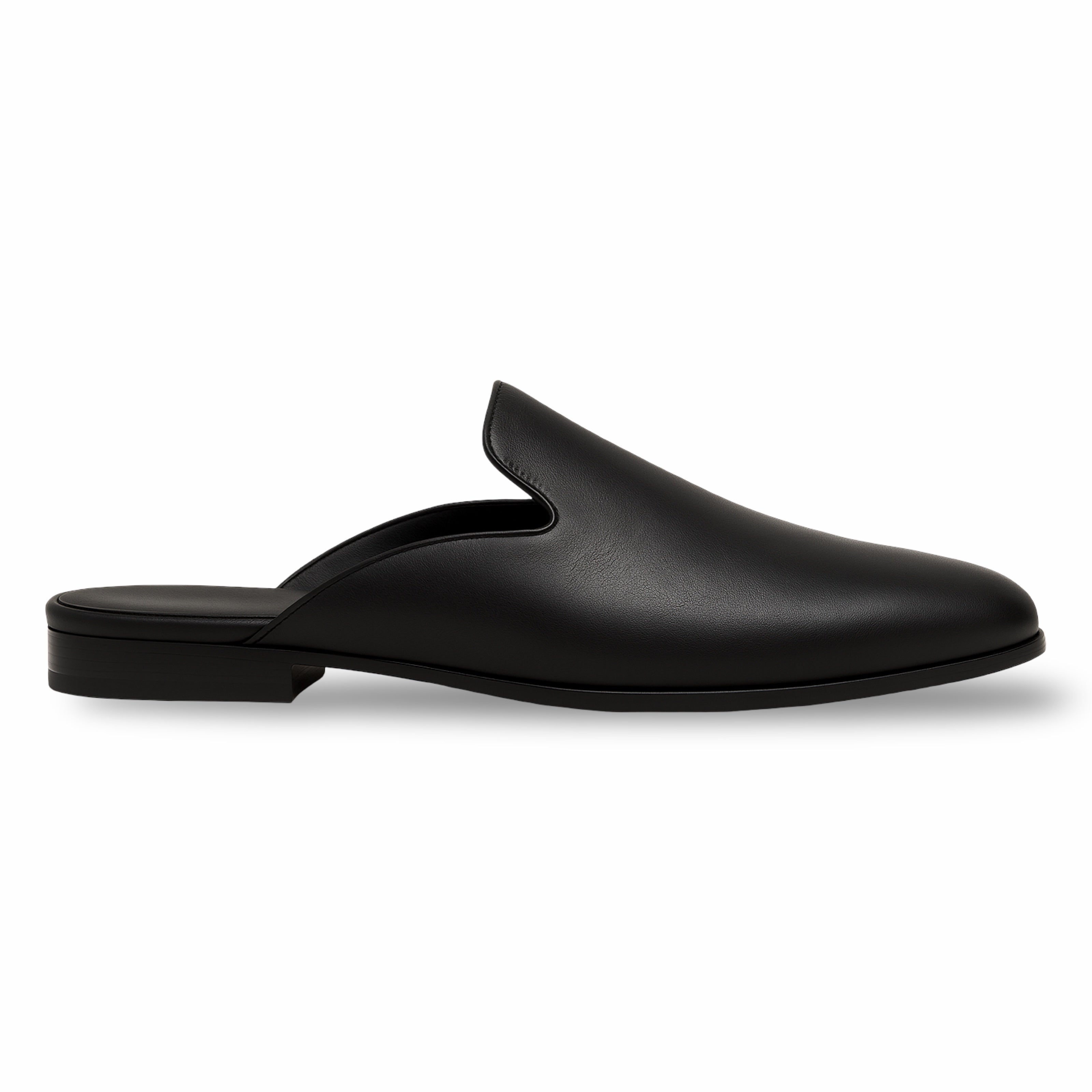 Plain Jane Leather Mules