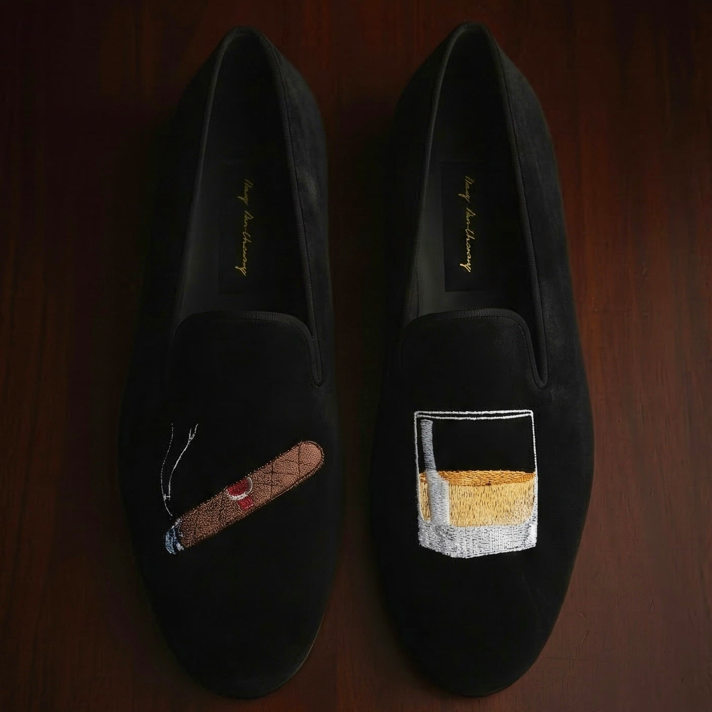A Pair of Savor Loafers in Black by May Anthony