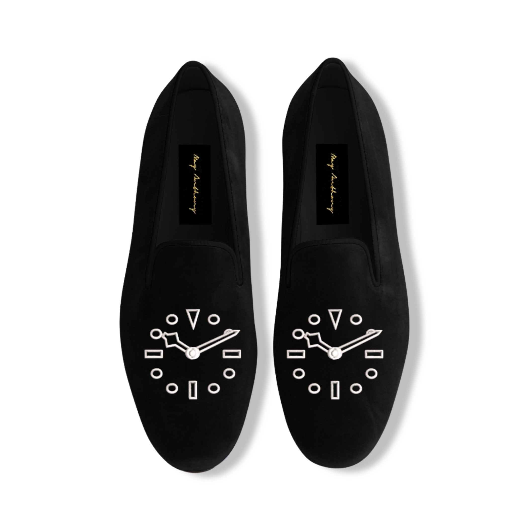 A Pair of The 58 Loafers in Black by May Anthony