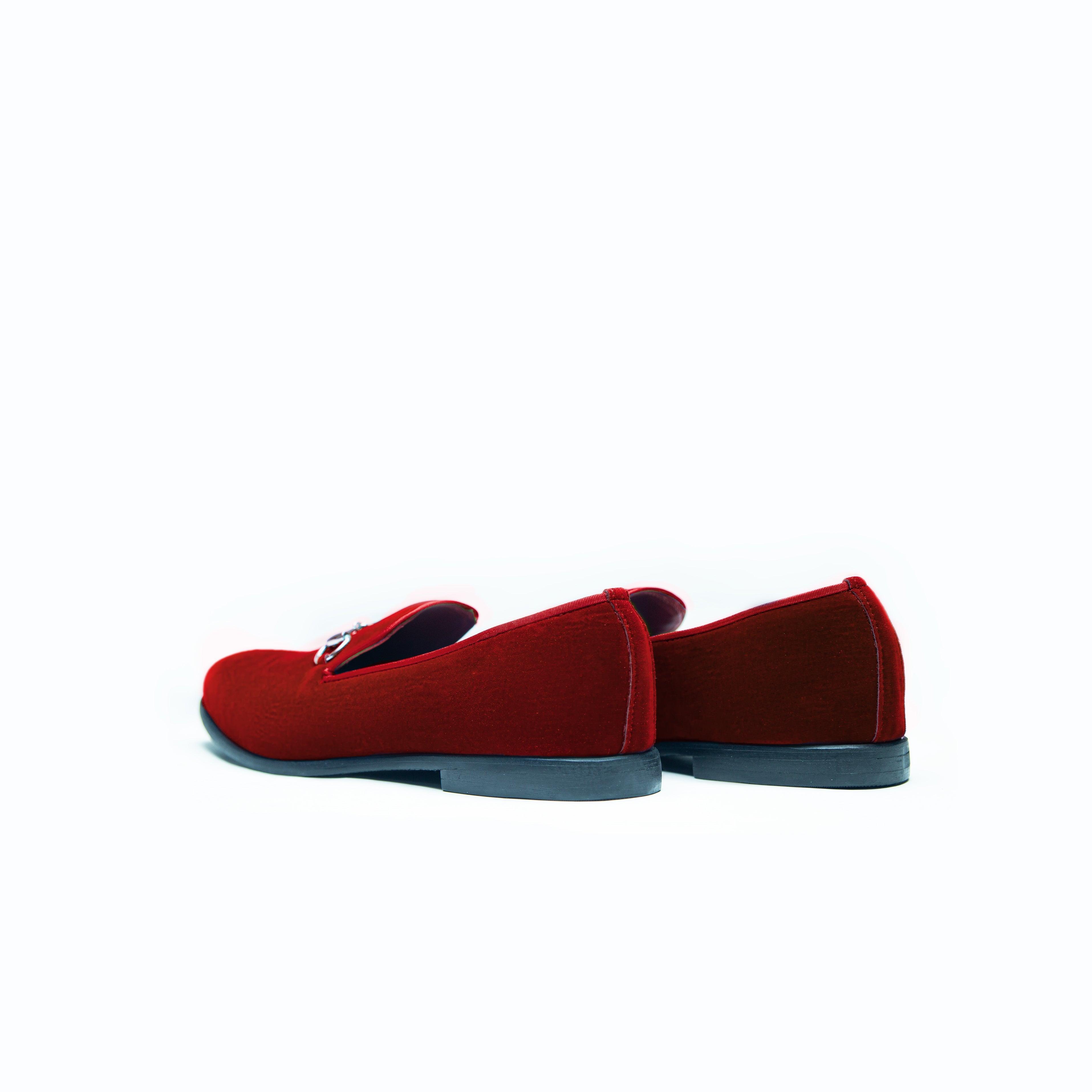 Edward Handmade Velvet Loafers - May Anthony